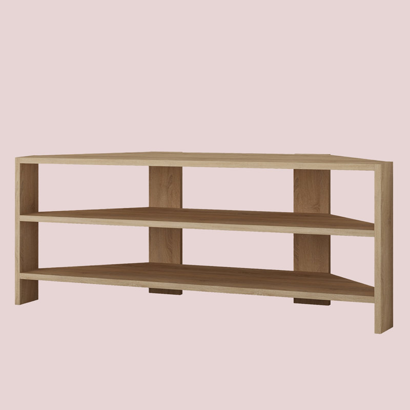 Triangle shape tv stand discount